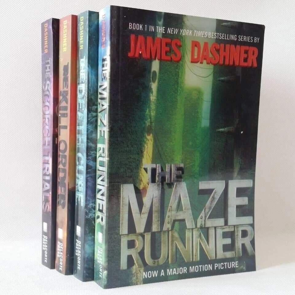 UK THE MAZE RUNNER SERIES 4 เล่ม