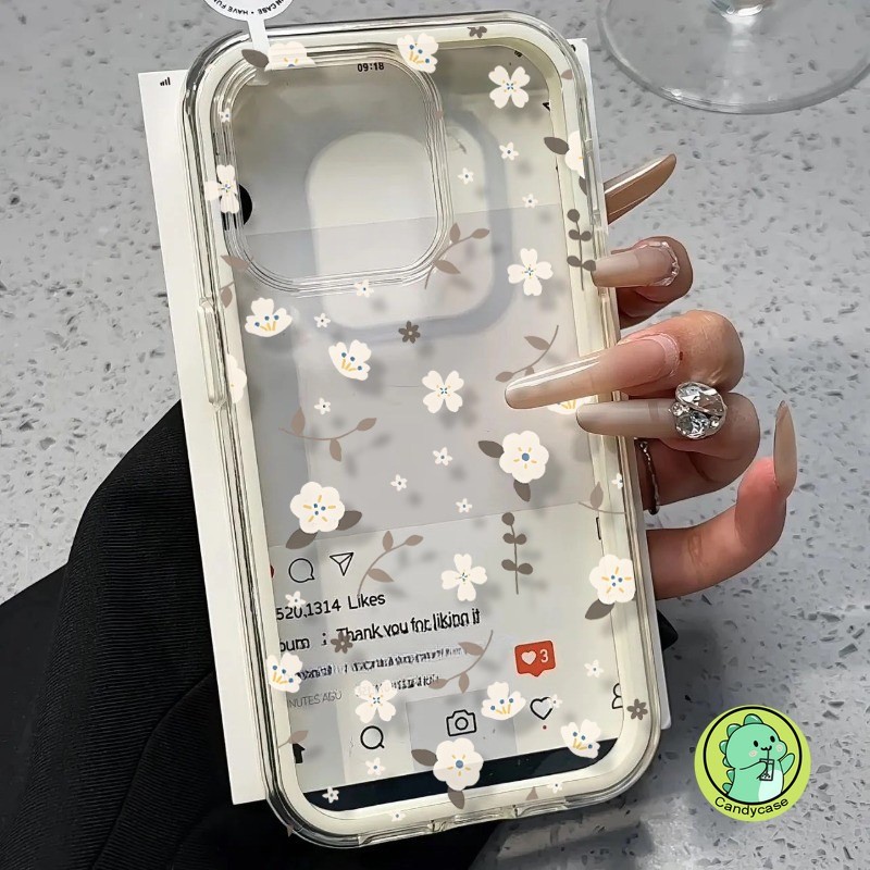 2 ใน 1เคสโทรศัพท์สําหรับOPPO Reno 14 13 11 9 Pro 8T 8Z 7Z 8 7 Lite 6 5 5Kหรูหราน่ารักElegantดอกไม้Cl