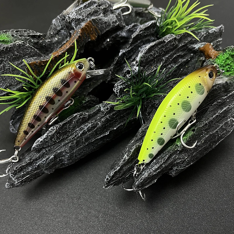 9g 65มม. Minnow Sink Lure สำหรับการตกพีค, เพซ, และเทราท์ แบบ Cast Jerkbait