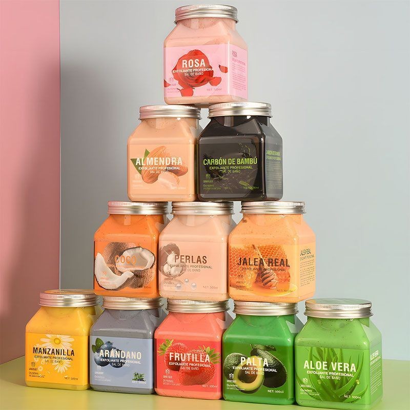 T Thailand Philippine Fruity Sea Salt Frosted Cream Bath Salt Body Exfoliating Chicken Skin Facial F