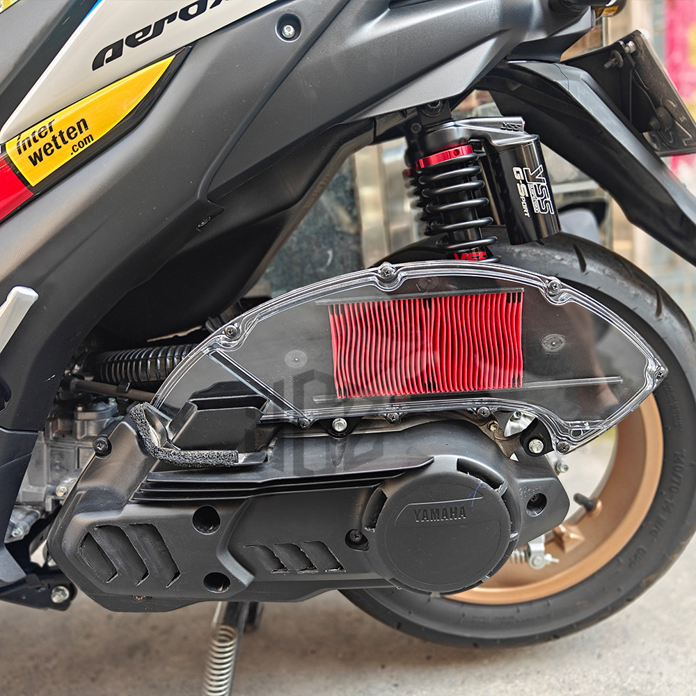 ฝาครอบกรองอากาศสําหรับ YAMAHA NMAX V2 V3 2020-2025 รถจักรยานยนต์ PC Airbox แบนด้านนอก ราคา ถูกที่สุด ดีลบีเคเค แกลเลอรีภาพที่ 3