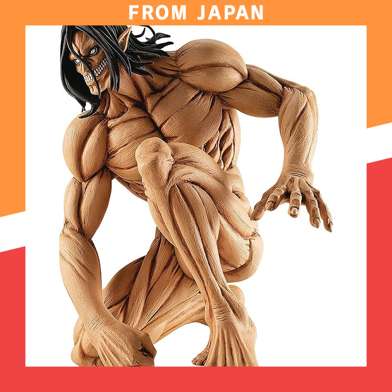 POP UP PARADE Attack on Titan Eren Yeager Attack on Titan Ver. Non-Scale ABS & PVC Painted Complete 