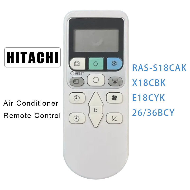 ใหม่สําหรับ Hitachi Remote Air Remote (คุณภาพดี/ปุ่มปัจจุบัน) RAS-S18CAK, X18CBK, E18CYK 26/36BCY