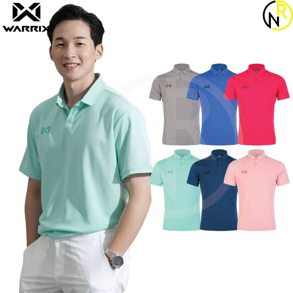 ***ของแท้ส่งไว*** WARRIX 232PLACL34   เสื้อโปโล PIN  V.1 เสื้อกีฬาสวยๆ