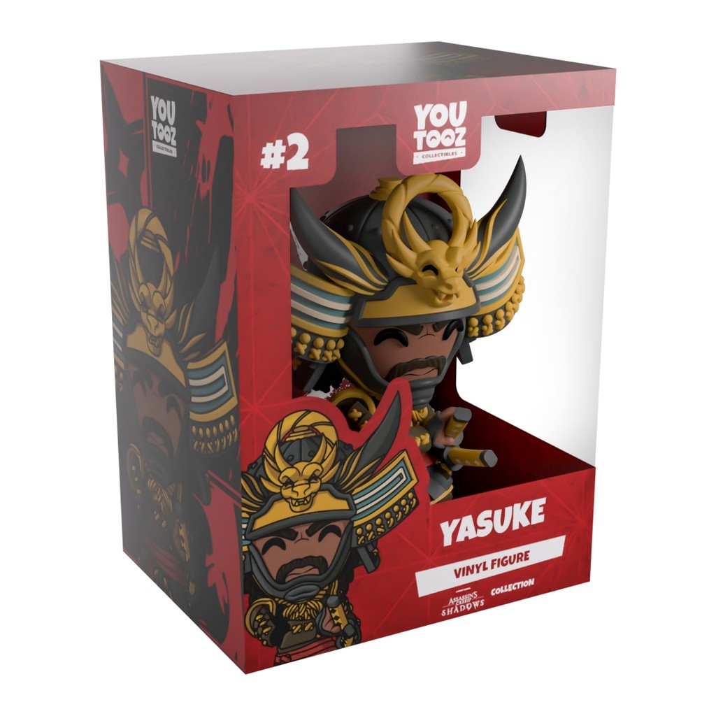 SG SELLER Pre-Order Youtooz เกมต้นฉบับ Merchandise Assassins Creed Yasuke ตุ๊กตารูปตุ๊กตา