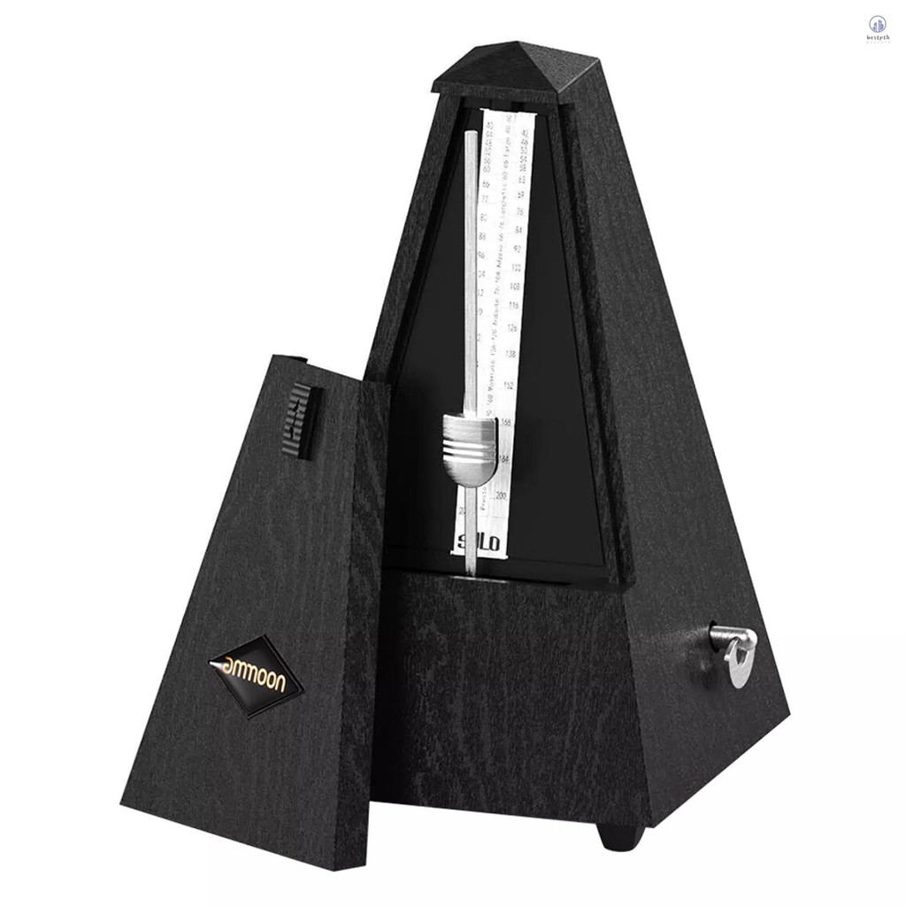 Ammoon Universal Pyramid Mechanical Metronome วัสดุ ABS สําหรับกีตาร์ไวโอลินเปียโนเบสเครื่องดนตรีเคร