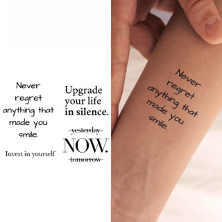 รอยสักชั่วคราวกันน้ำ เหมือนจริง ติดทนนานถึง 15 วัน ใช้งานได้…