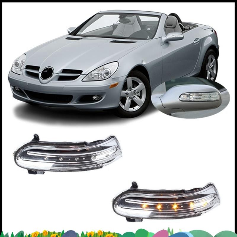 Super รถด้านข้างกระจกมองหลังไฟกระพริบไฟเลี้ยวสําหรับ Class R171 W171 SL Class R230 W230
