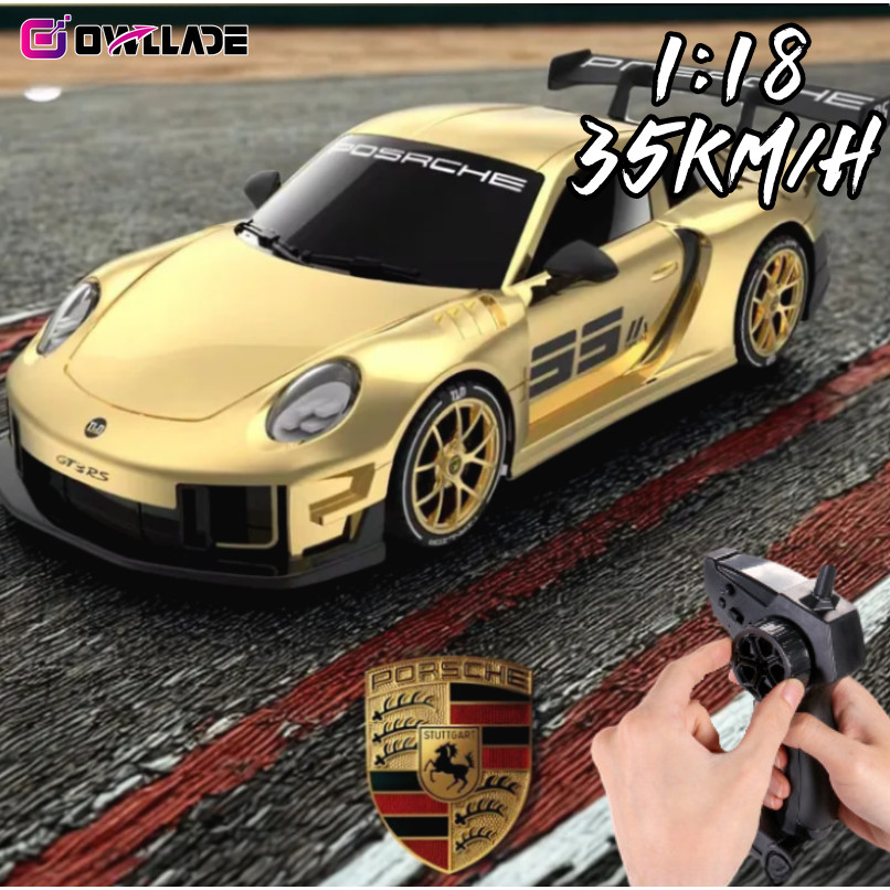 OWLLADE Rc รีโมทคอนโทรลรถของเล่นสําหรับของขวัญวันเกิดเด็ก 201-50B Gilded Gold-Bi-Cell 3T