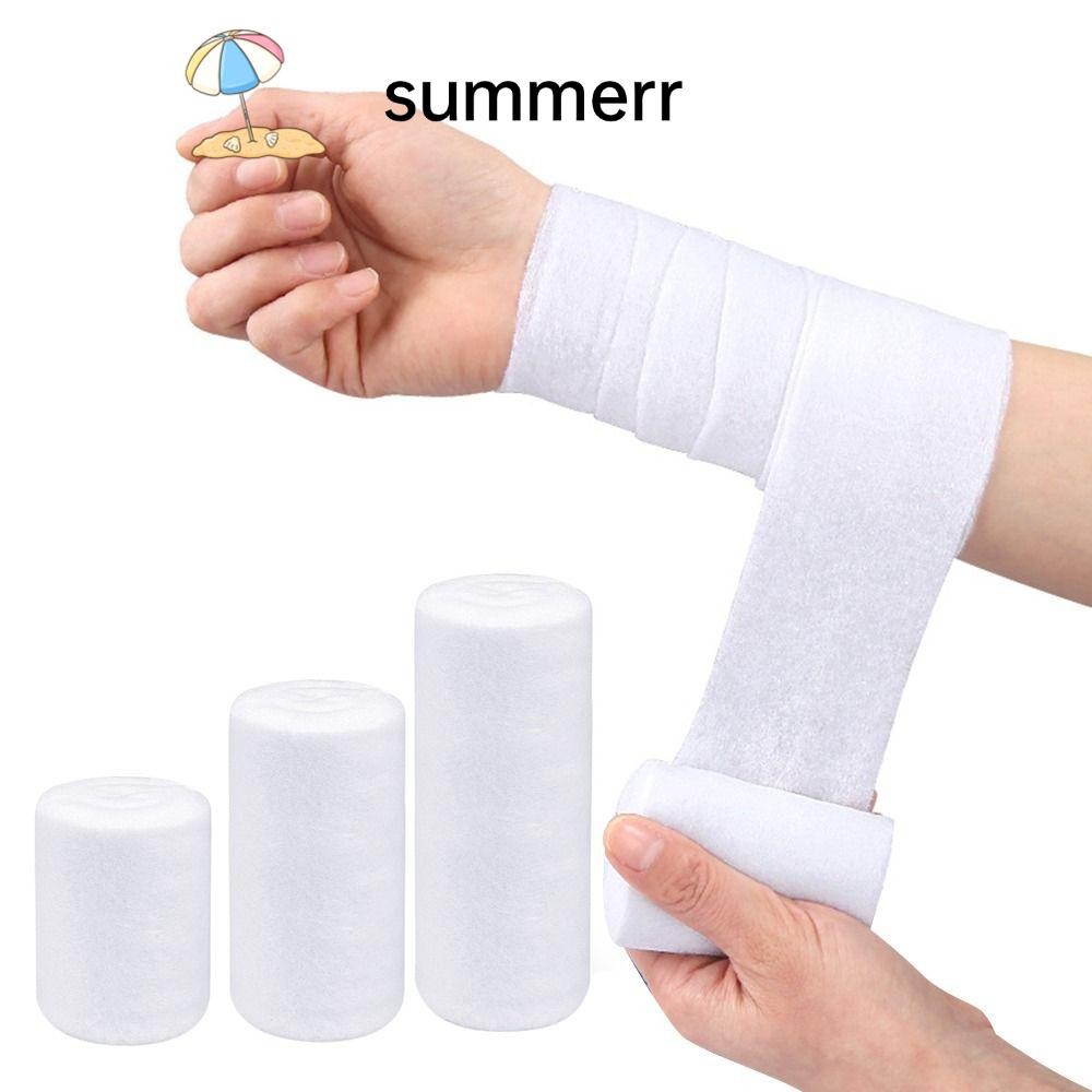 SUMMERR Cast Padding Wrap, Absorbent Breathable Undercast Padding Roll, Soft Cotton Gauze Roll