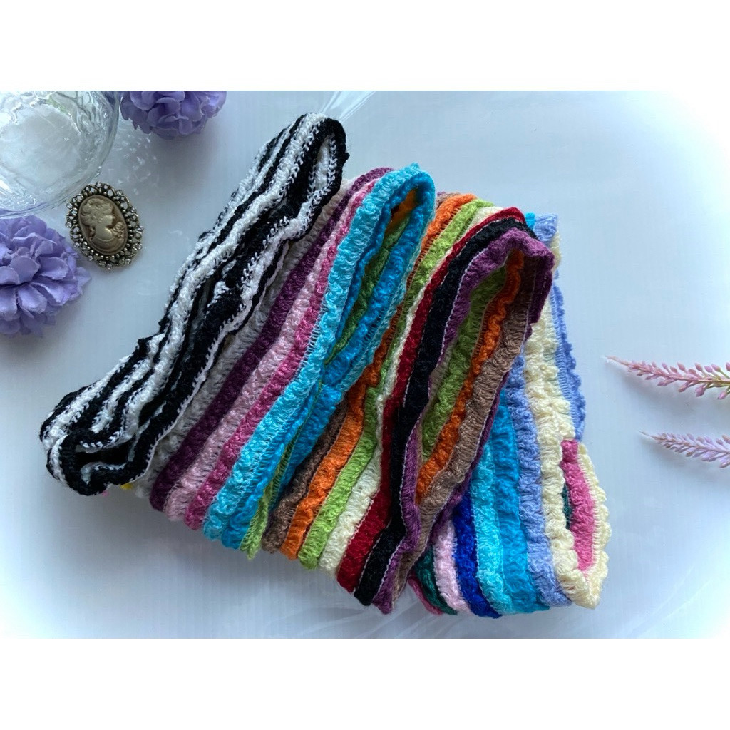 5-7 CM ผ้าคาดผม รุ่นกระชับ ใส่ง่าย สบายศีรษะ - รูปที่ 2