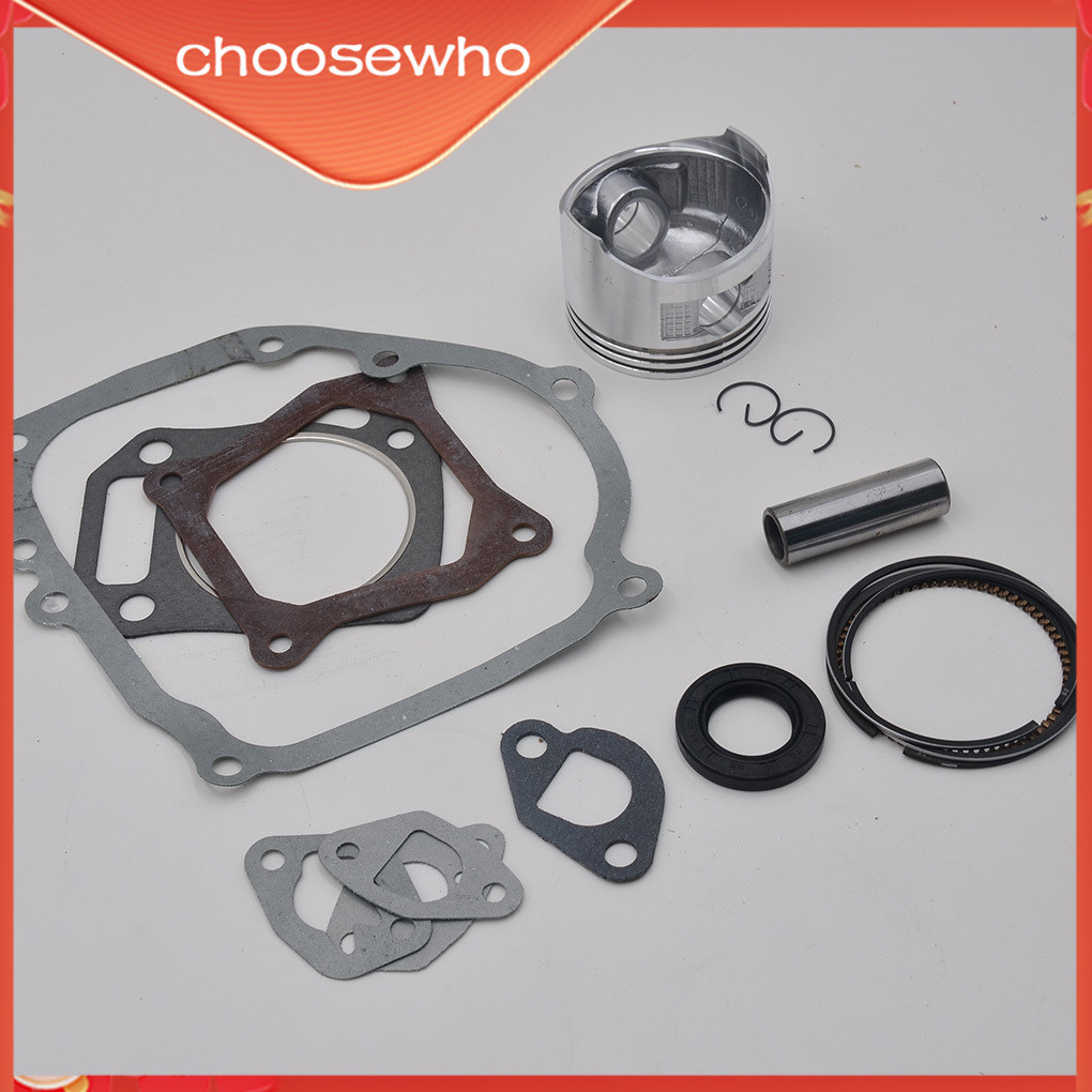 15 ชิ้น/เซ็ตเปลี่ยนสําหรับ GX160 GX200 168F แหวนซีล Rebuild Kit ปะเก็น 13101-ZF7-010 68 มม.ลูกสูบ