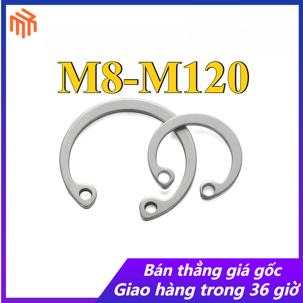 แหวนยึดสําหรับรูสแตนเลส 316 M8-M120 (MX-VN)
