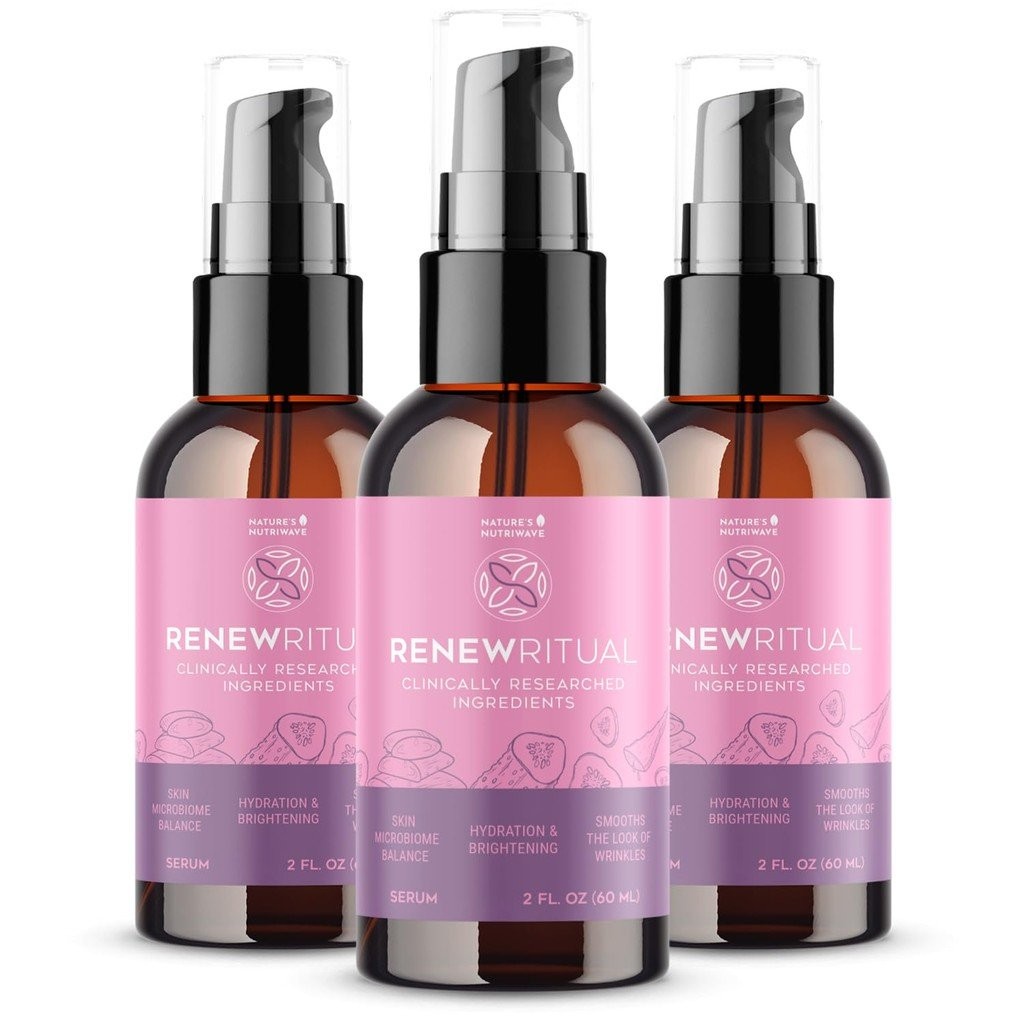 RenewRitual – Lightweight Daily Face Serum with a Clean Formula – Non-GMO – Easy to Use – Made in th