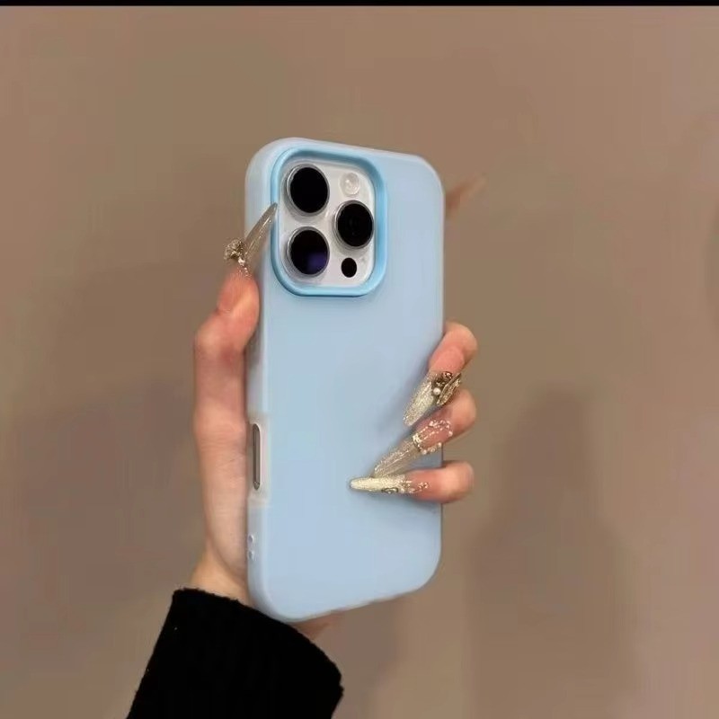 หรูหราสี Candy Matte สําหรับ Samsung S25 S24 S23 Ultra S22 Plus S21 FE A56 A55 A36 A35 A26 A16 A54 A53 A52 A34 ฝาครอบ - รูปที่ 2