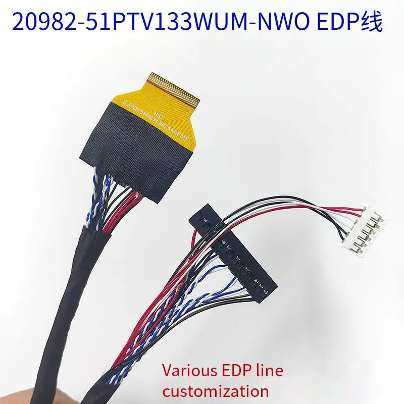 FPC51P-0.3 lehua TV133WUM-NW0-3B30 Iflytek IPEX2082-051EDP สายหน้าจอ