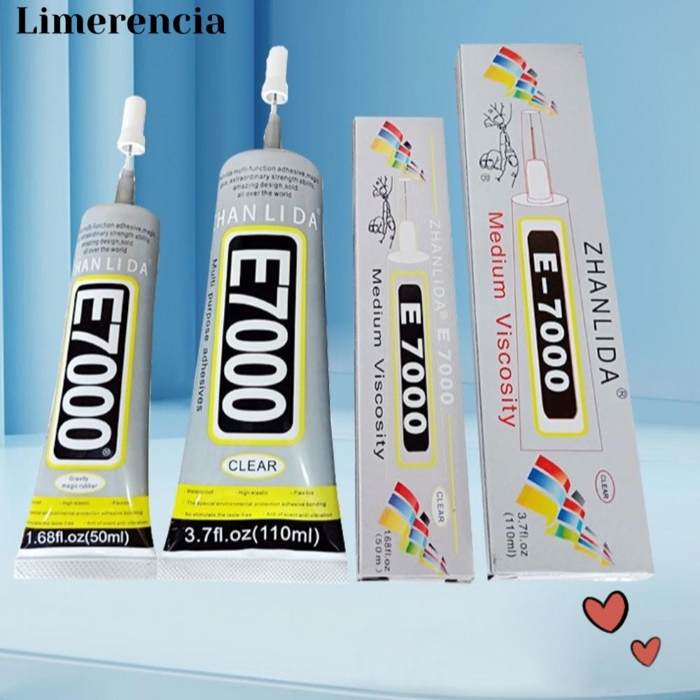LIMERENCIA กาวติดผ้าอเนกประสงค์, กาวงานฝีมือ DIY E7000, กาวซ่อมหนังและกระจก, การแก้ไขกระเป๋าหนัง