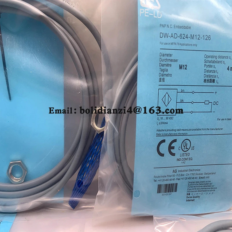 เซ็นเซอร์ใหม่สําหรับ Proximity Switch DW-AD-621-M18 DW-AD-624-M12 DW-AS-624-M12 DW-AD-621-M8-120 ในส