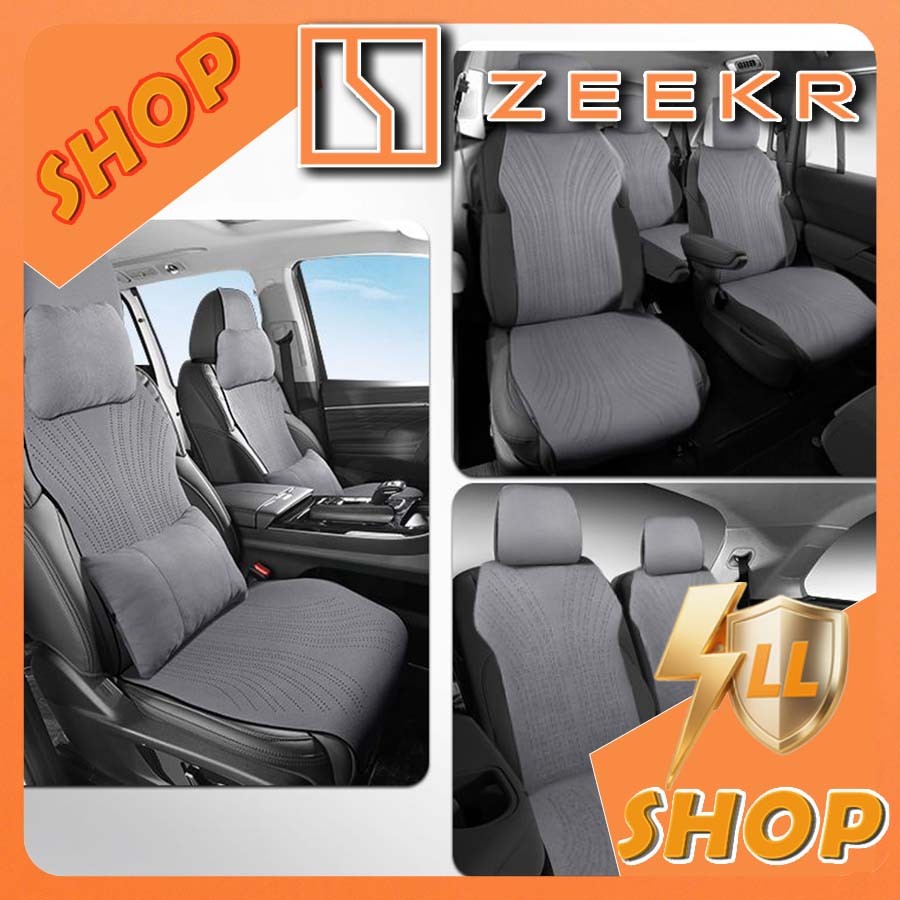 [พร้อม] ZEEKR 009 Six Seats Seven Seats Suede Seat Cushion Cover Car Seat Cover ZEZKR Body Kit Car Decorative zeekr009 Auto Parts 2WHR – โปรปัง