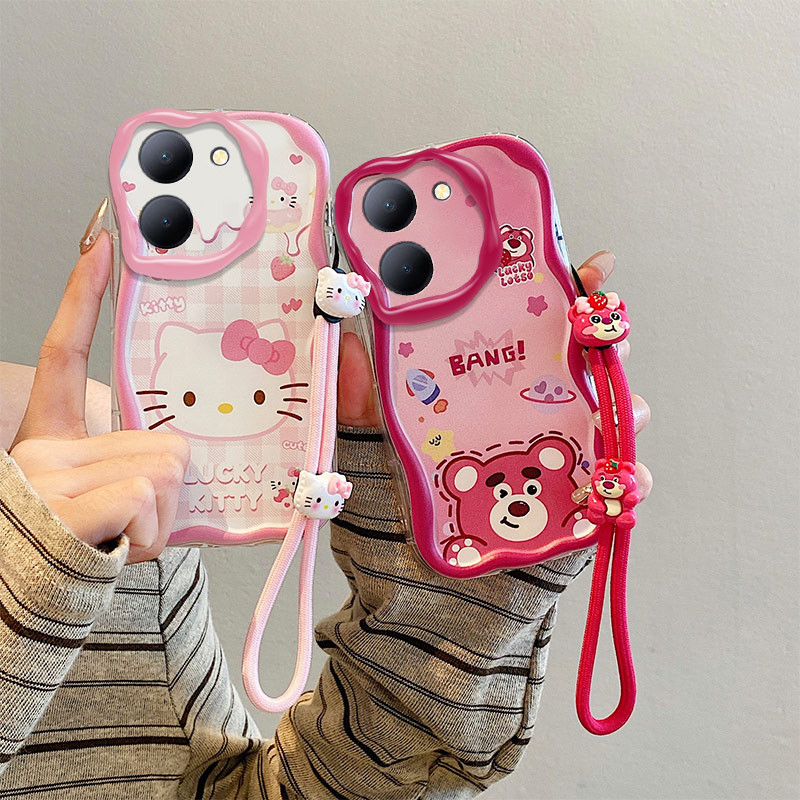 เคส VIVO Y03 / Y03T / Y18 / Y18S / Y28S Magic Kuromi/Cake Dingdang/Rainbow Bunny/Doughnut Bread Bear