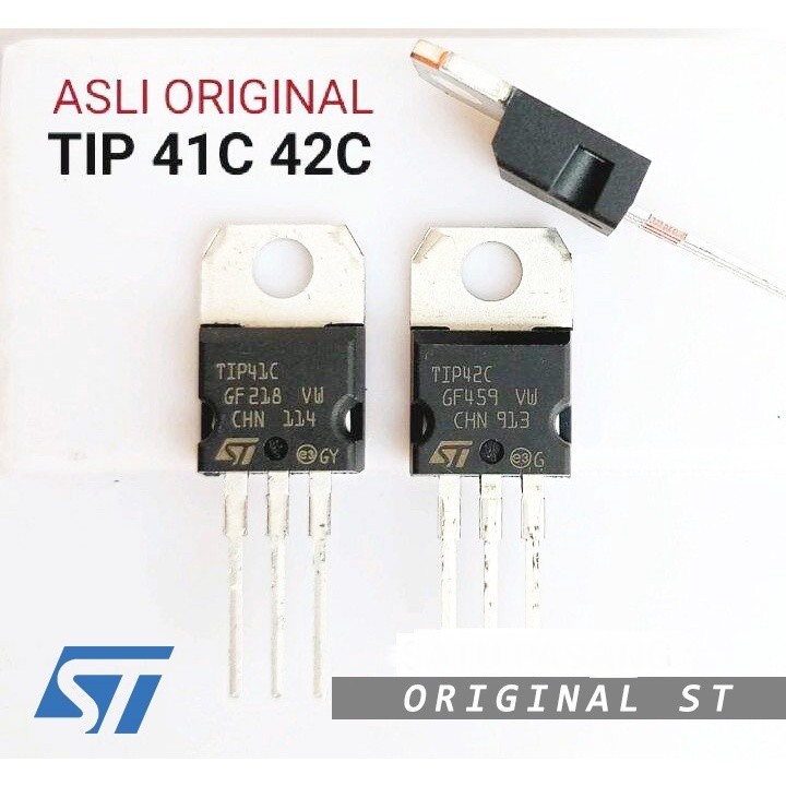(KB) TIP 41C 42C ทรานซิสเตอร์ TIP41 TIP42 ORIGINAL 41 42