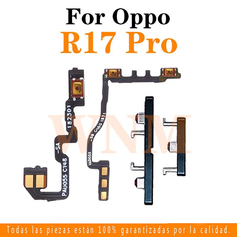 สําหรับOppo R17 Pro Powerปุ่มFlex on/ปิดปุ่มสวิทช์ด้านข้างKey Volume Up Down Flexสายโทรศัพท์มือถือPart ราคา ถูกที่สุด ดีลบีเคเค แกลเลอรีภาพที่ 2