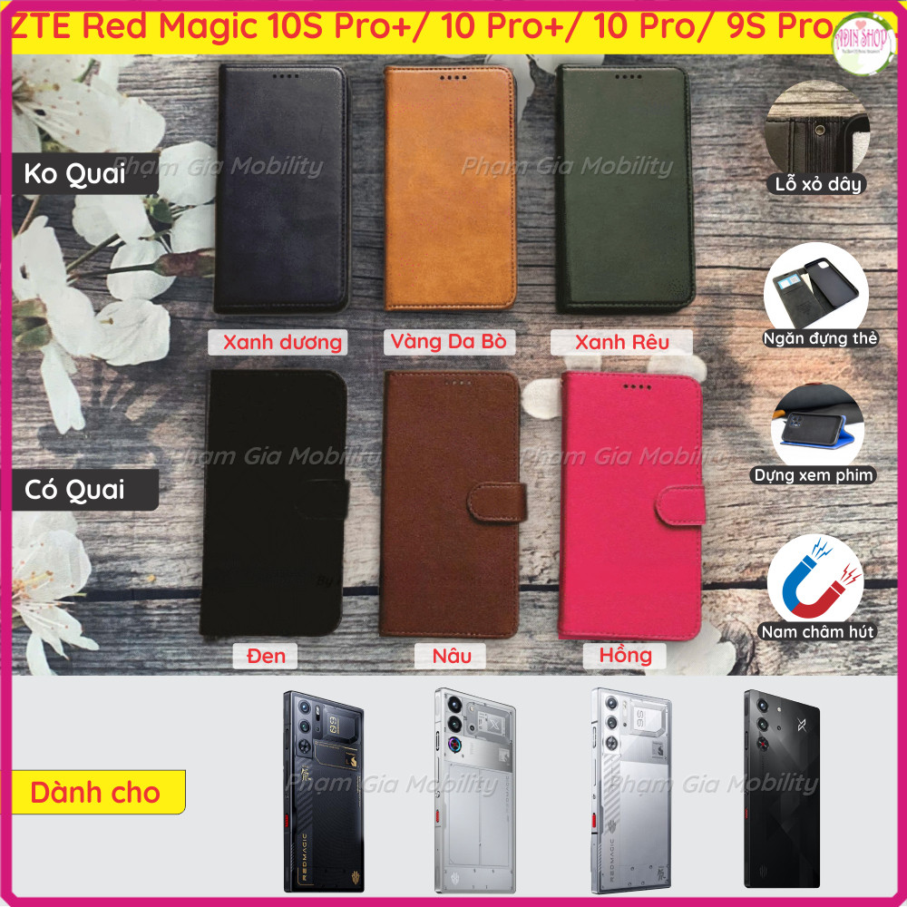 ZTE Nubia Red Magic 10S Pro+ 10S 10 S Pro Plus Air/ Redmagic 9S 9 S Pro+/ 9S Pro เคสหนัง หนังคุณภาพส