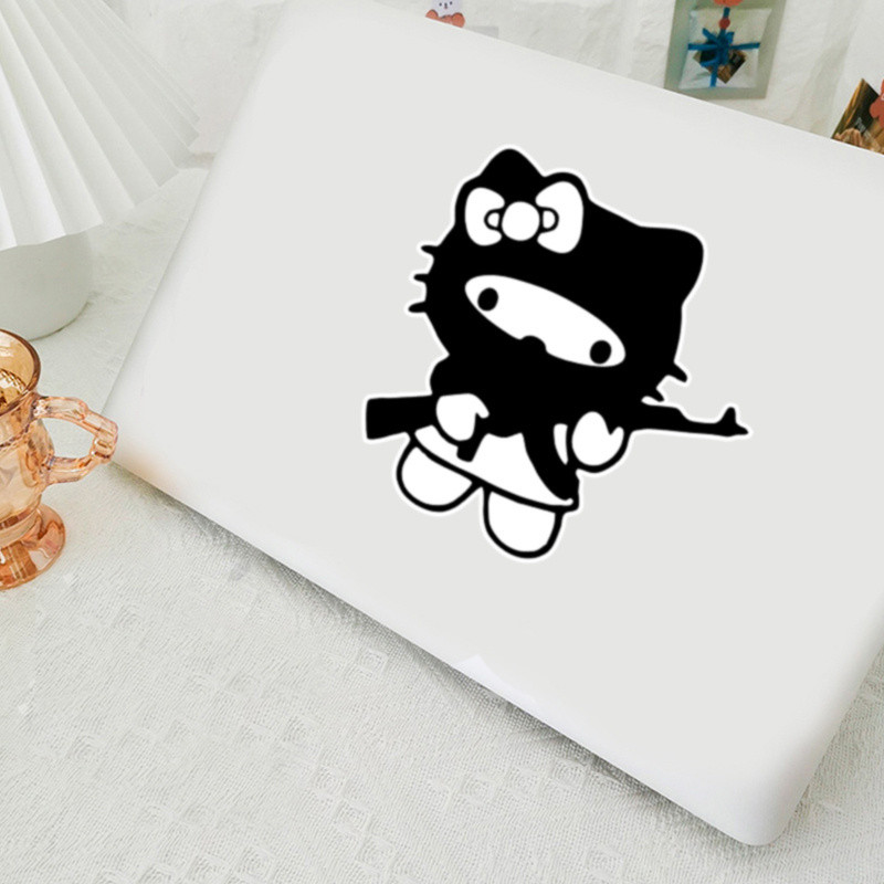 Kitty Kitty Kitty cat hellokitty Unique Cartoon Stickers Cute Creative Cat Decor Stickers