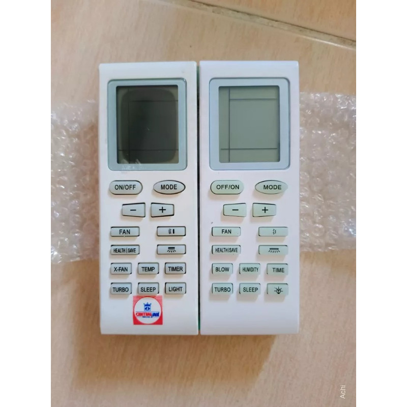 รีโมทคอนโทรลสําหรับ Central Air CFW-3IF12/CCS-3IF12 ทํางานร่วมกับ Air Central