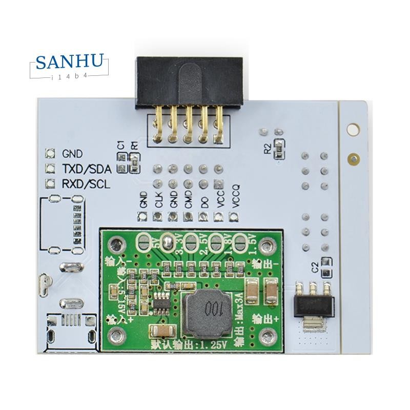 RT809H อะแดปเตอร์ EMC ISP บอร์ดสําหรับคลิปทดสอบการเขียนอย่างรวดเร็วอ่านความเร็วเครื่องคิดเลขชิป