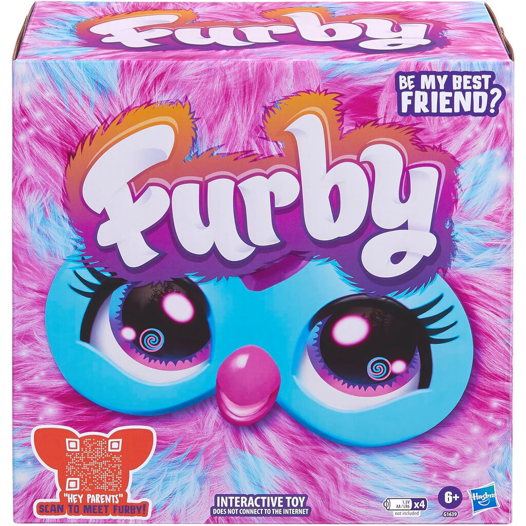 Hasbro Furby Cotton Candy Pink & Blue Plush Toy ฮาสโบร ตุ๊กตา เฟอร์บี้ คอทตอน แคนดี้ พิงค์ แอนด์ บลู