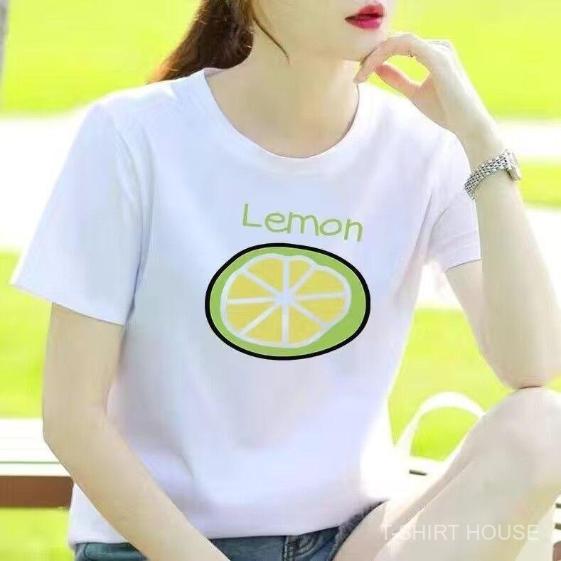 เสื้อยืด คอกลม แขนสั้น M-3XL สกรีนลาย ผ้าคอตตอนผสม เนื้อผ้านิ่ม ใส่ได้ทั้งชายและหญิง ราคาส่ง ส่งเร็ว