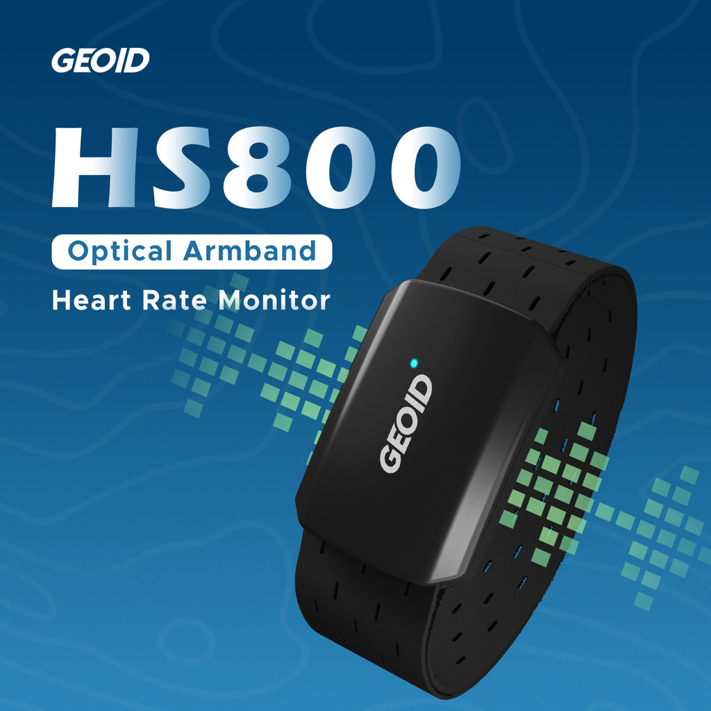 极遨 GEOID HS800 臂带心率监测 防水蓝牙ANT+运动 手臂传感器