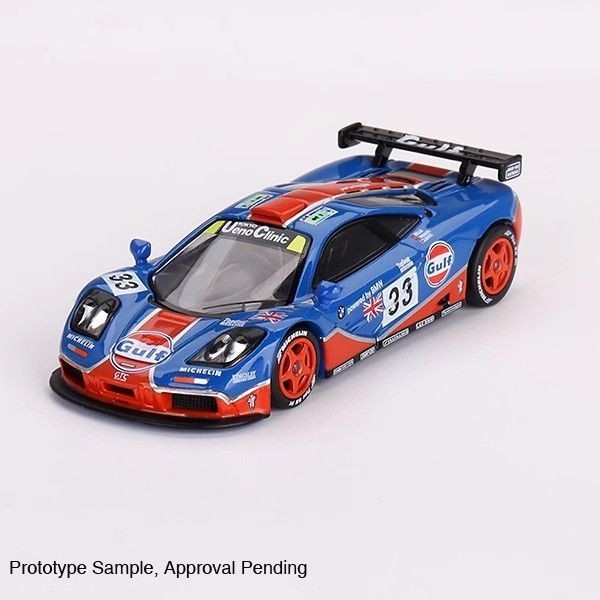 MINIGT 723 1: 64 McLaren McLaren F1 Racing Alloy Car Model