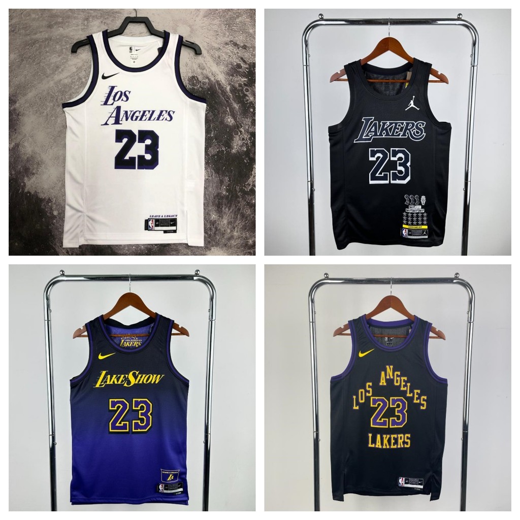 [กดร้อน]Lakers No.23 James Basketball Jersey City Edition Basketball Jersey
