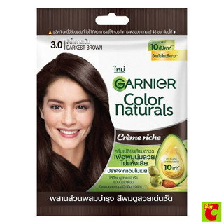 การ์นิเย่ แฮร์ คัลเลอร์แรนท์ สี 3.0 น้ำตาลเข้ม 30 ก.