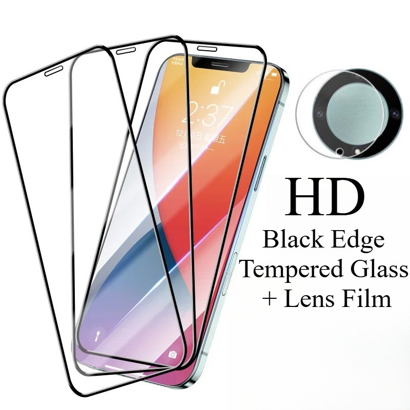 Oleophobic ฟิล์มแก้วสําหรับ Xiaomi Poco M2 M3 M4 M5 M5S Pro 4G 5G (India) ป้องกันหน้าจอคลุมทั้งหมดสี