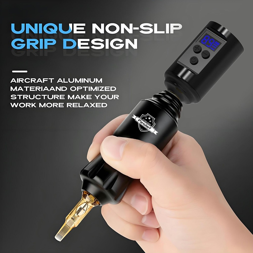 YILONG Rocket Dual-Battery Wireless Tattoo Pen Kit รูปที่ 3