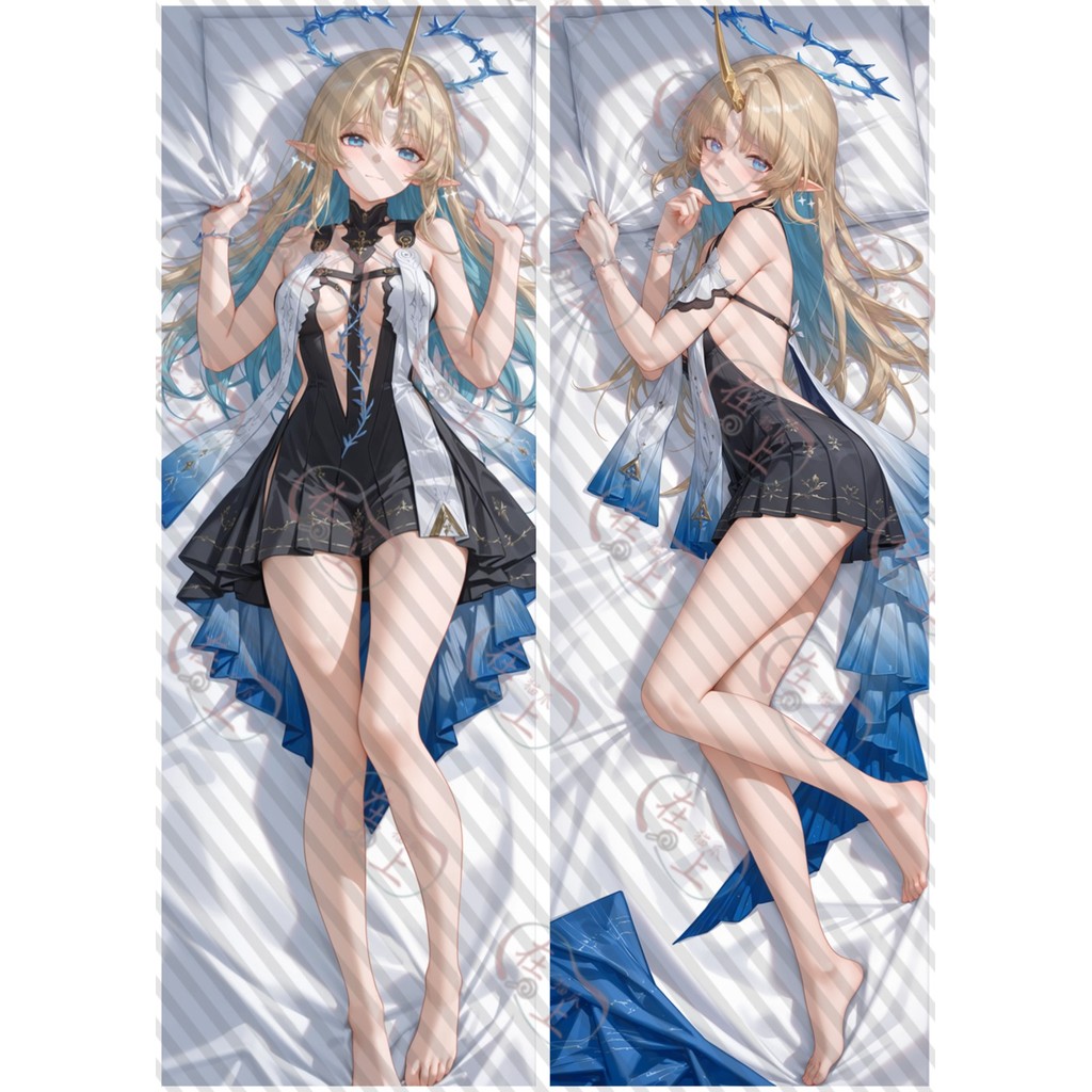 Wuthering Waves ปลอกหมอนผิวพีช 2Way Janainese อะนิเมะเกมหมอน