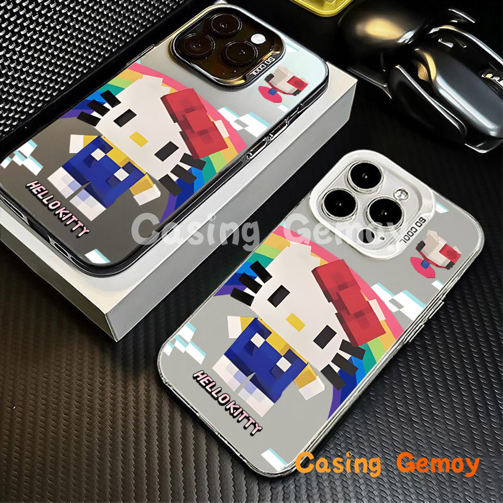 HP Hello Kitty Pixel Style เข้ากันได้กับ XIAOMI;RedMi เคสโทรศัพท์, 9A 12C 10C 9T 10, NFC 9i 9AT 12 A