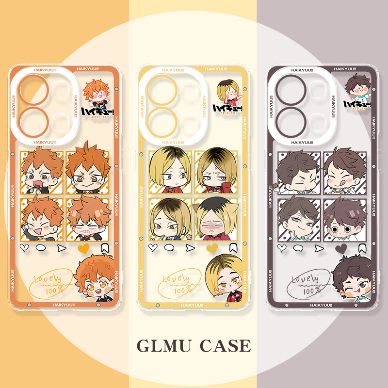 IQOO13 วอลเลย์บอล Boy oppoReno11 เคสโทรศัพท์ vivoX100 เหมาะสําหรับ neo9 Hyuga Shoyo iqoo12 Lone Claw