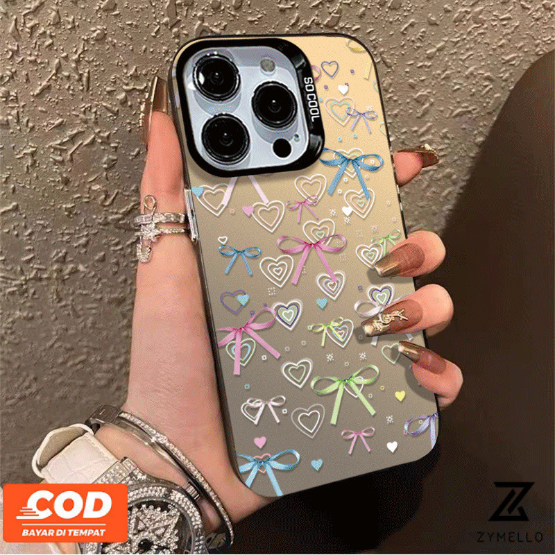 สําหรับ OPPO Reno12 F 5G Reno 12 5G Reno 12 Pro 5G Reno11 F 5G Reno 11 5G Reno 11 Pro 5G Reno 10 5G Reno 10 Pro 5G Reno 8T 5G Reno 8T 4G Reno 8Z Reno 7Z Reno 8 Reno 7 Flirty BowknotกันกระแทกTPUเคสโทรศัพท์