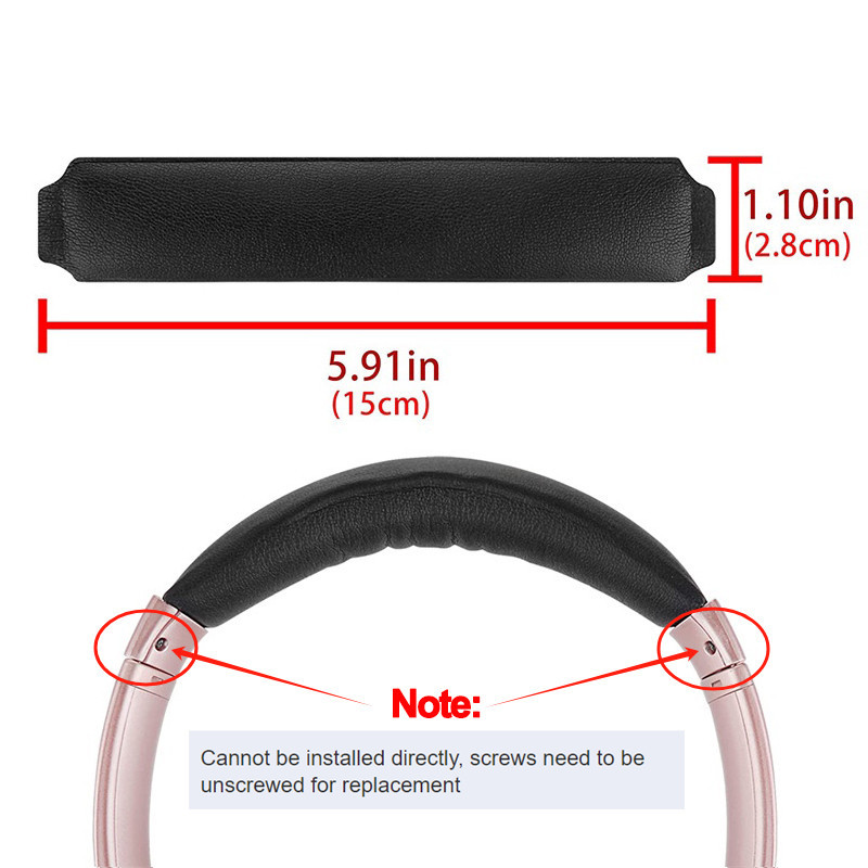 1 ชิ้นแถบคาดศีรษะ Velcro สําหรับ Bose QC45 / QC35 / QC35 II / QC25 ชุดหูฟังเปลี่ยนฝาครอบ