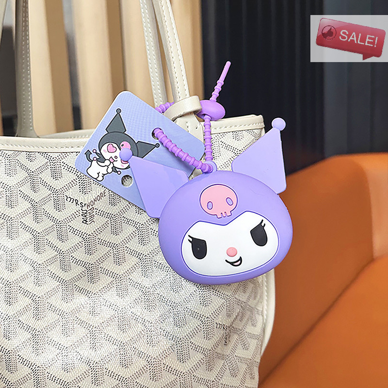 At Sanrio PVC กระเป๋าใส่เหรียญกระเป๋าเก็บจี้พวงกุญแจกระเป๋าการ์ตูนน่ารักกระเป๋าเครื่องประดับ Melody Purin กระเป๋าสตางค์ Kawaii หูฟังกระเป๋า A