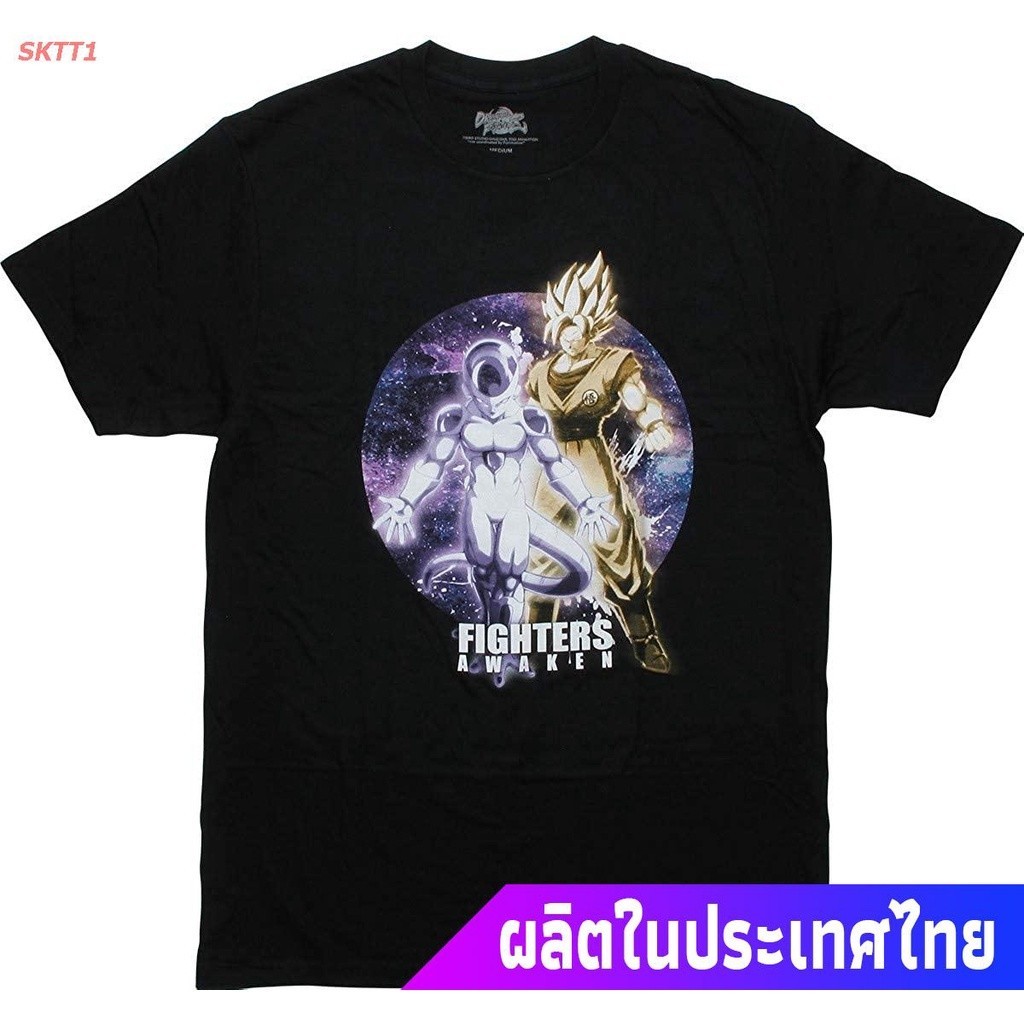 เสื้อยืดผู้ชายและผู้หญิง Dragonball Z Fighters Awa เกาหลี สินค้ามาใหม่ y2k ใส่สบายๆ วินเทจ