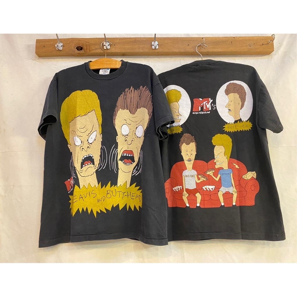 เสื้อลายบีวิสแอนด์บัตต์เฮด ฟอกBio(ป้ายBootleg)