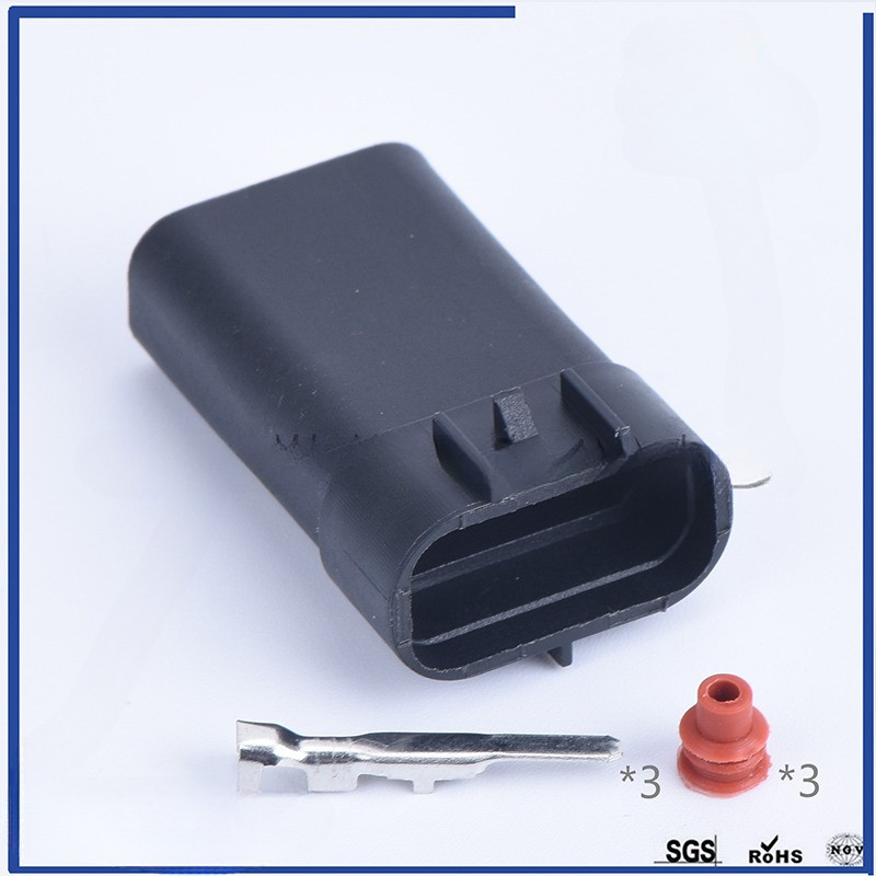 1 ชุด 3 ขา (ชาย) ขั้วต่อยานยนต์ 6189-0099 สําหรับ VSS Toyota 1JZ 2JZSensor 90980-10841 สูญญากาศ Turb