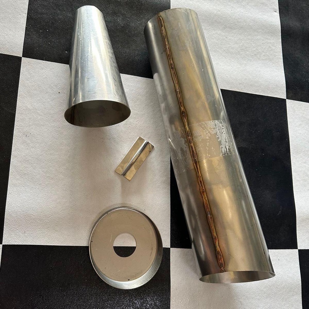 อุปกรณ์ทำท่อ   ท่อเลส สเปค  57 ปลายรู 1.3 นิ้ว  ท่อเลส57 ท่อเวฟ ท่อเลสเวฟ57 ท่อ57 เวฟ เลสแท้ //NOT_1