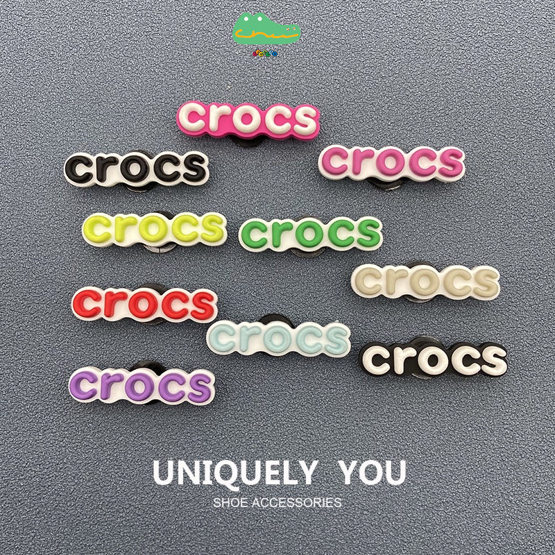 Charm jibbicz Cross ตัวอักษรภาษาอังกฤษหัวเข็มขัด / อุปกรณ์ตกแต่งรู / รองเท้า