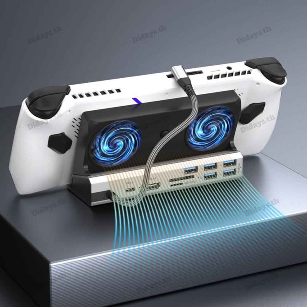 Dock Console Hub 4K 60Hz Dock Stand Type C USB 3.0 2.0 PD 100W สําหรับ ROG Ally เกม